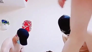 网爆av在线贵州腹肌健身教练约炮少妇学员