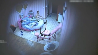 2022-5-7【换妻探花】周末约小夫妻交换4P，交流以往换妻经验，玩游戏调情