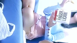 健身少妇从饭店操到家里大量喷水